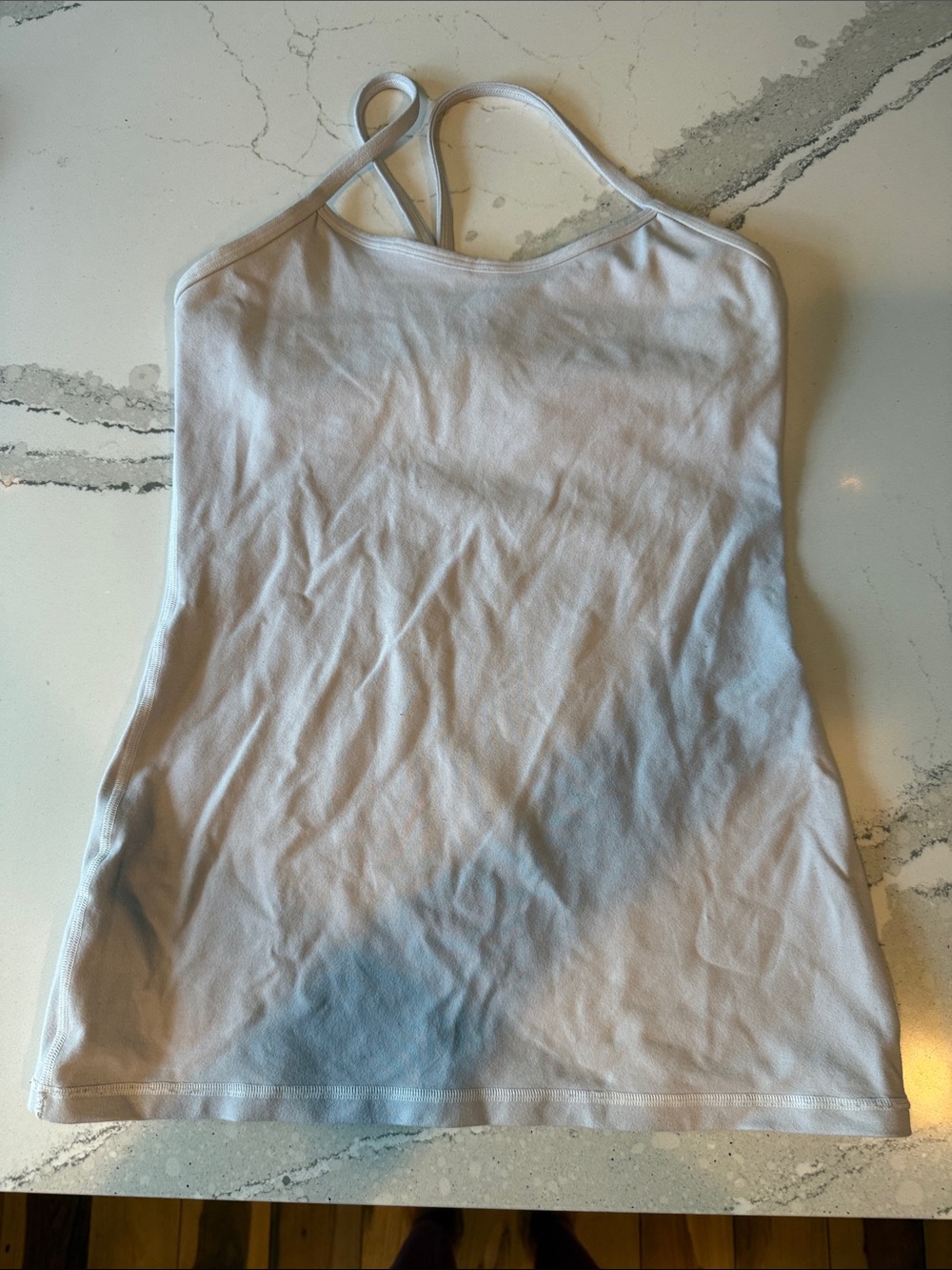 Lululemon Women’s Pale Pink Strappy Tank Top